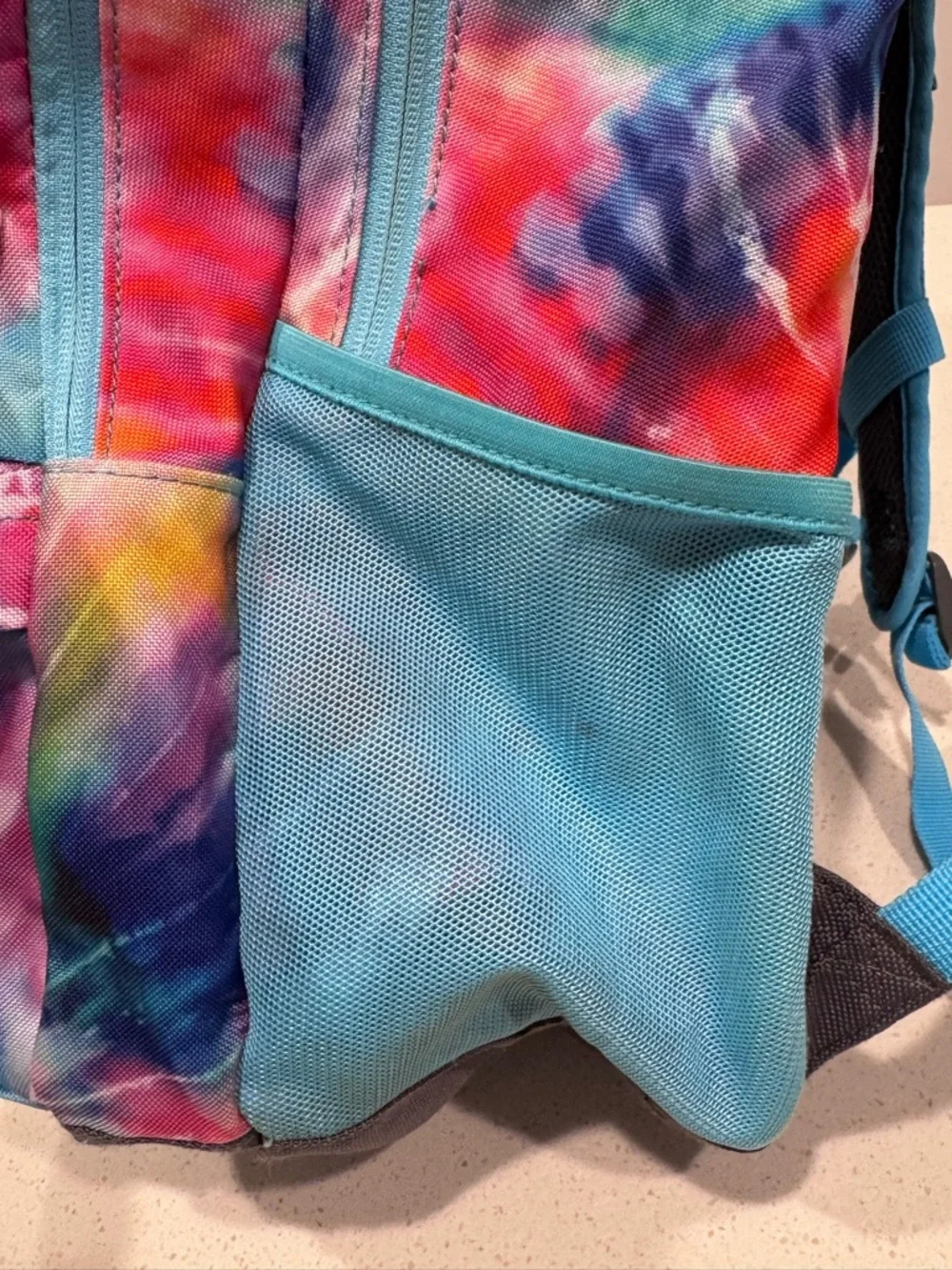 Lands’ End Kids ClassMate Backpack - Vibrant Tie-Dye - Large